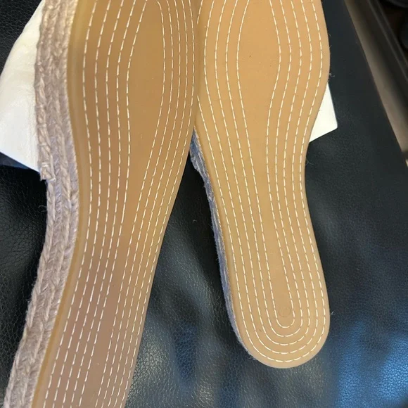 Tory Burch woven T espadrille Slides size11 - Picture 6 of 8